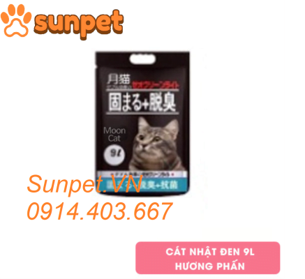 Cát nhật vệ sinh cho mèo- cát nhật đen 9L cat ve sinh cho meo cat nhat den 9l 8