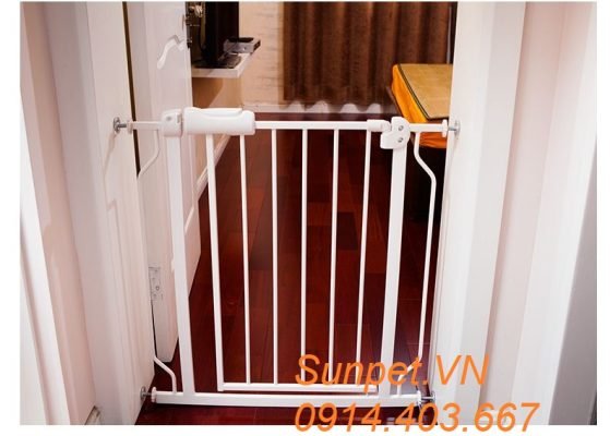 Cửa chắn chó mèo Umoo 516 cửa chắn chó mèo Umoo không cần khoan đục