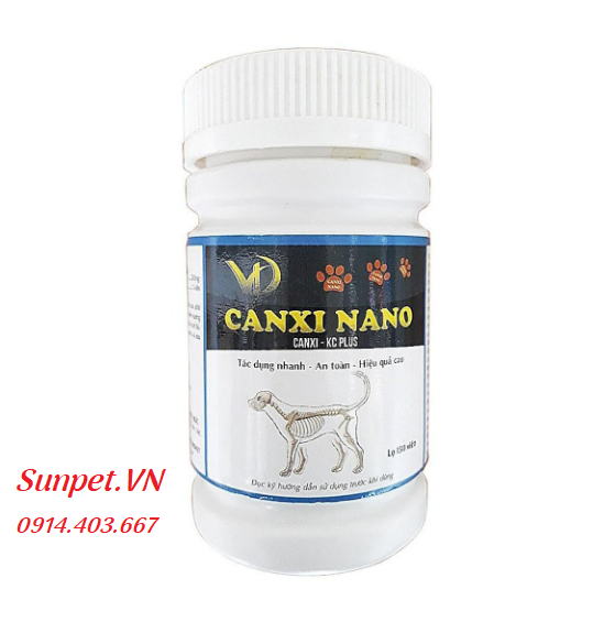 Thuốc Canxi Nano cho chó Thuốc Canxi Nano cho chó mọi lứa tuổi